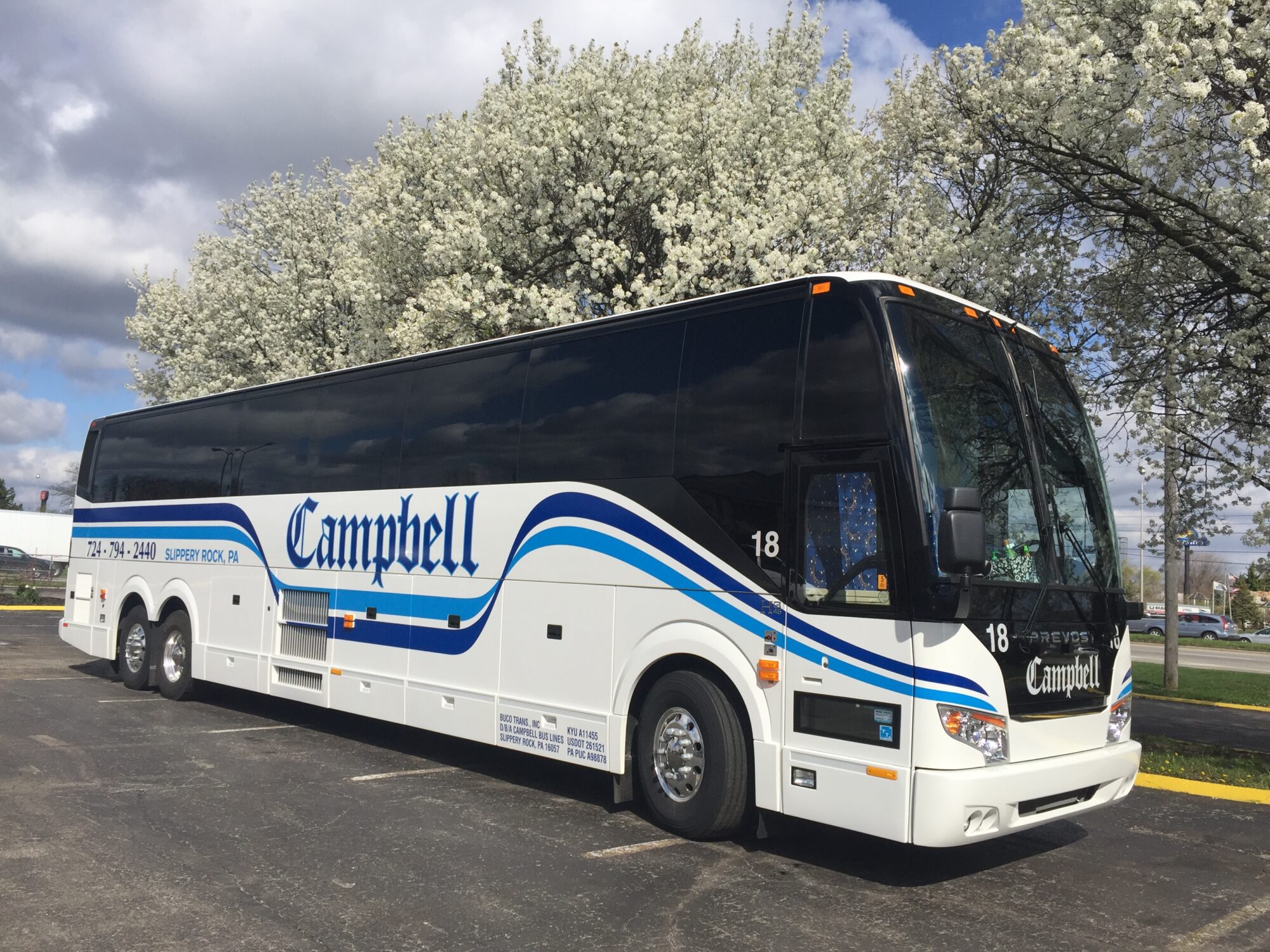 Campbell Bus Lines TLC Tours